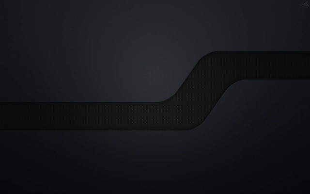 Black background curved design white free wallpaper - medium preview image