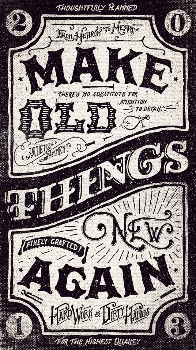 Poster man image backside words free wallpaper - medium preview image