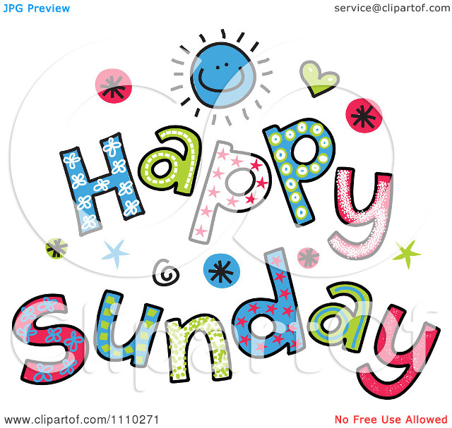 Happy sunday clipart sun stars free wallpaper - medium preview image
