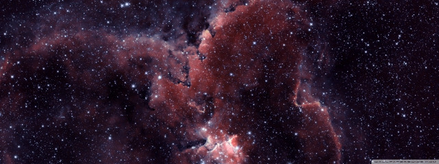 Large star cluster red substance free wallpaper - medium preview image