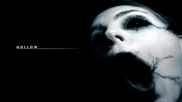 Creepy woman moon black background free wallpaper - medium preview image