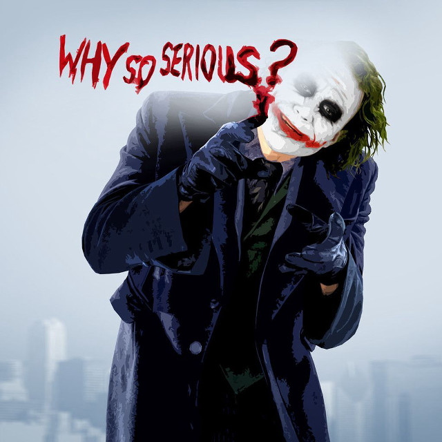 Man suit joker mask sign free wallpaper - medium preview image