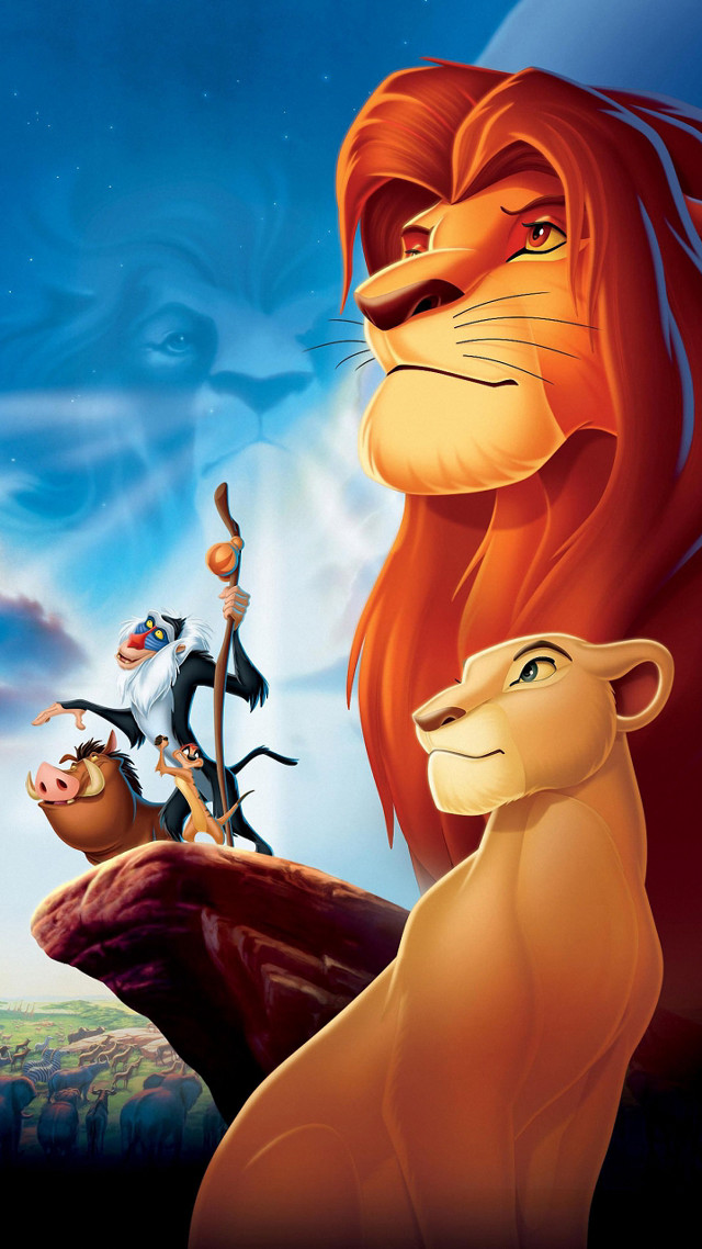 Lion king lioness movie poster free wallpaper - medium preview image