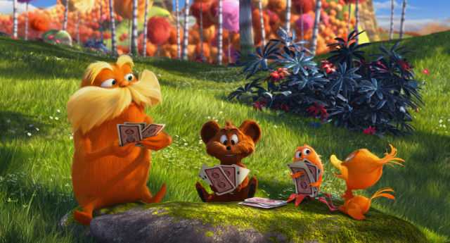 Cartoon character reading book squirrel free wallpaper - medium preview image