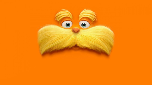 Yellow face long hair mustache free wallpaper - medium preview image