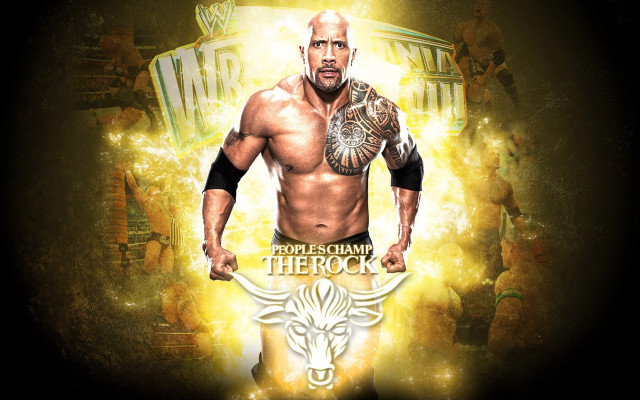 Wrestler tattoo bull head chest free wallpaper - medium preview image
