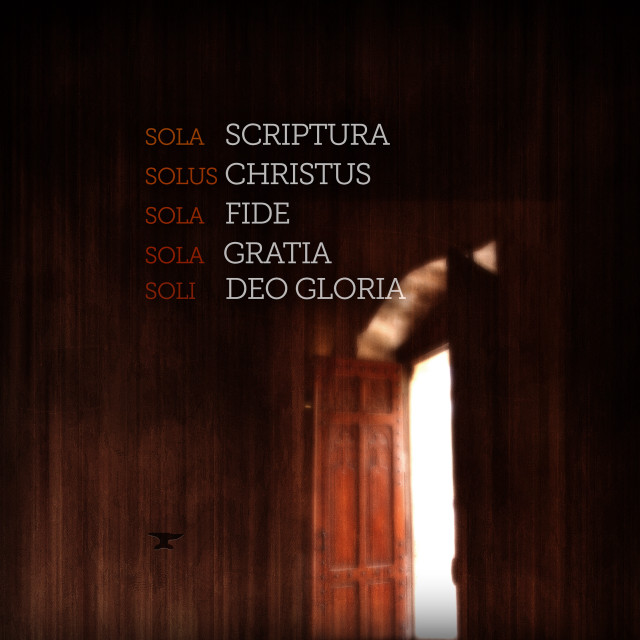 Door caption sola scriptura solus free wallpaper - medium preview image
