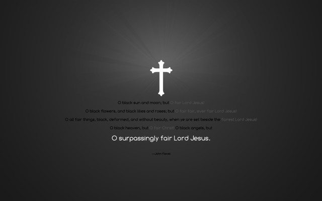 Cross light quote shining faith free wallpaper - medium preview image
