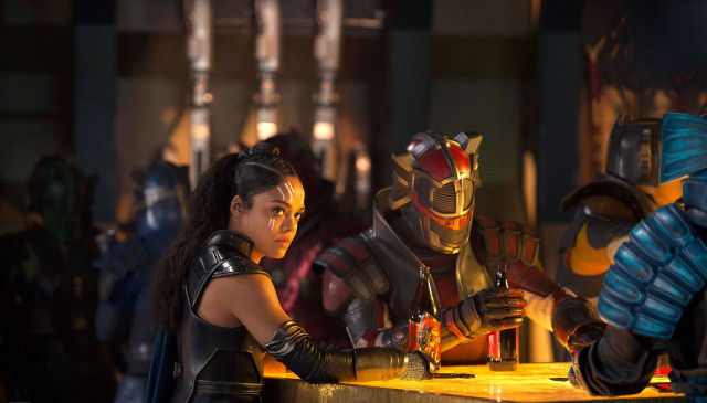 Woman costume robot man armor free wallpaper - medium preview image