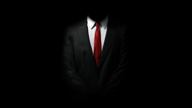 Man suit tie dark hands #5 free wallpaper - medium preview image