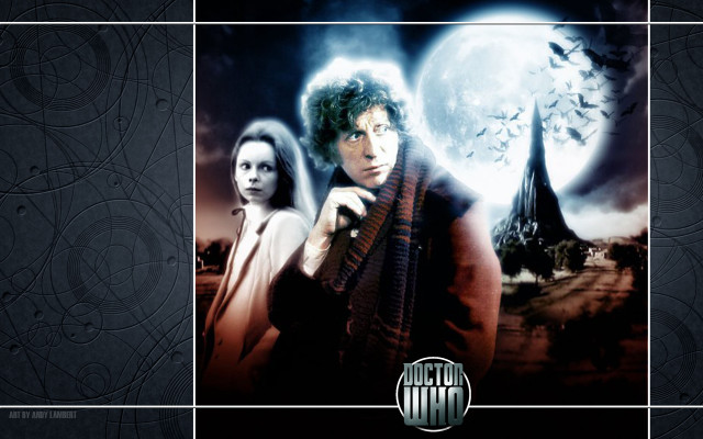 Man woman full moon castle free wallpaper - medium preview image