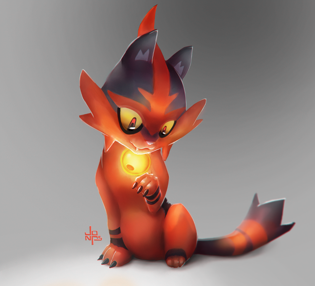 Red black cat white floor free wallpaper - medium preview image