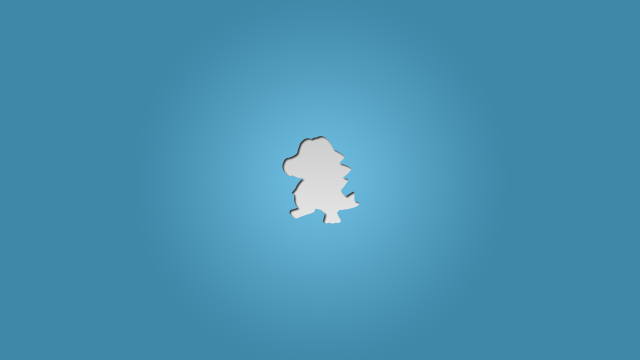 White bear blue background bear free wallpaper - medium preview image