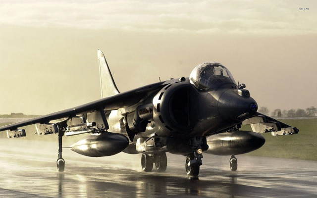 Jet plane runway rain backlit free wallpaper - medium preview image
