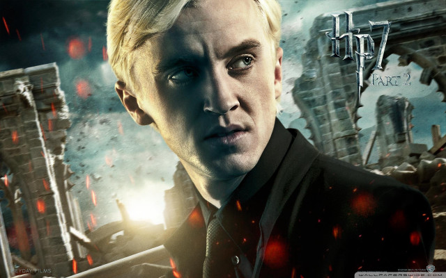 Blonde man black suit castle free wallpaper - medium preview image