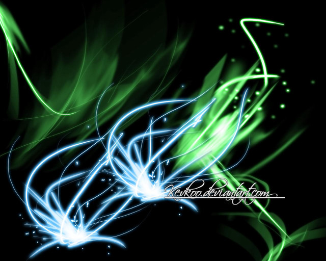 Green blue abstract background black free wallpaper - medium preview image