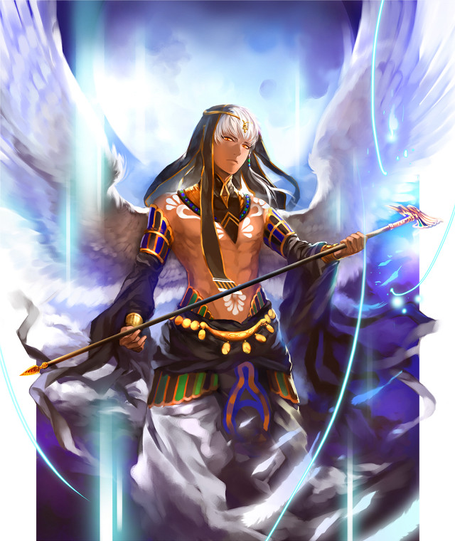 Divine angel wings sword halo free wallpaper - medium preview image