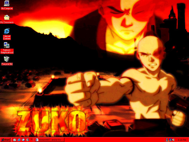 Cartoon character fist red background free wallpaper - medium preview image