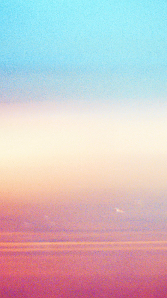 Plane flying sky pink blue free wallpaper - medium preview image
