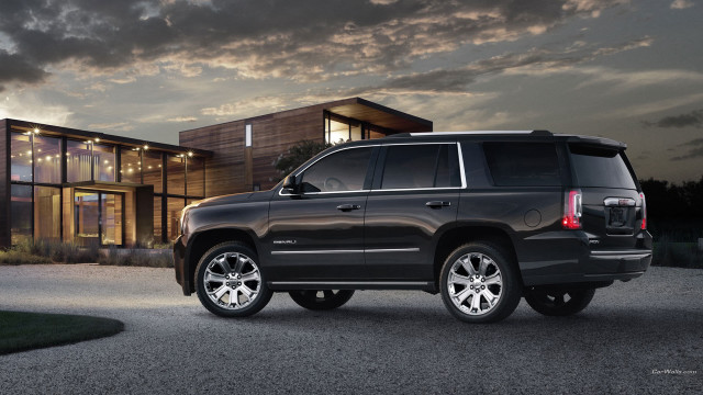Black suv house night cloudy free wallpaper - medium preview image