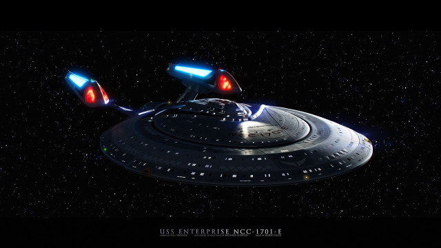 Spaceship red lights black background free wallpaper - medium preview image