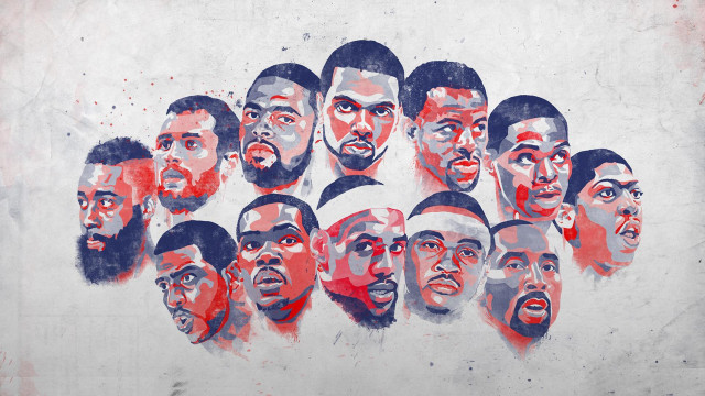 Group men facial expressions red free wallpaper - medium preview image