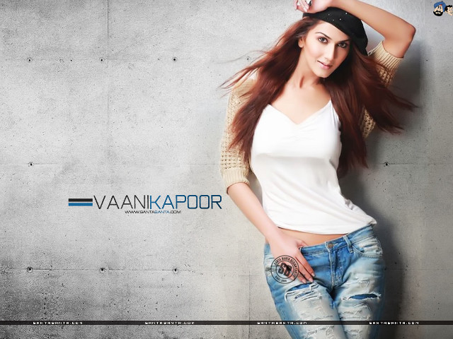 Woman posing hair air hands free wallpaper - medium preview image