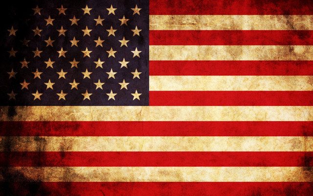Grungy american flag stars faded #2 free wallpaper - medium preview image