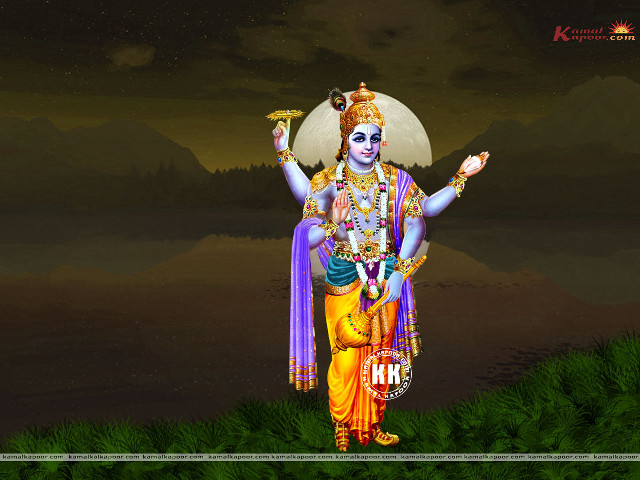 Hindu god smiling statue arms free wallpaper - medium preview image