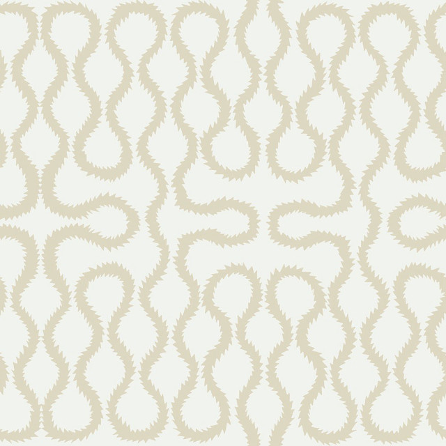 White beige pattern wavy lines free wallpaper - medium preview image