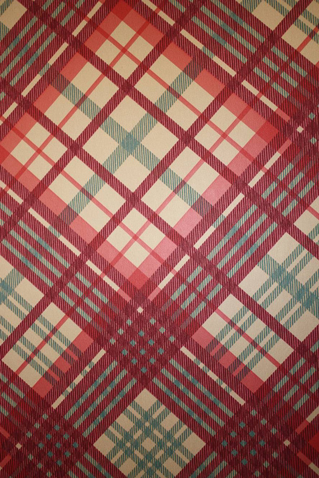 Red green plaid white background free wallpaper - medium preview image