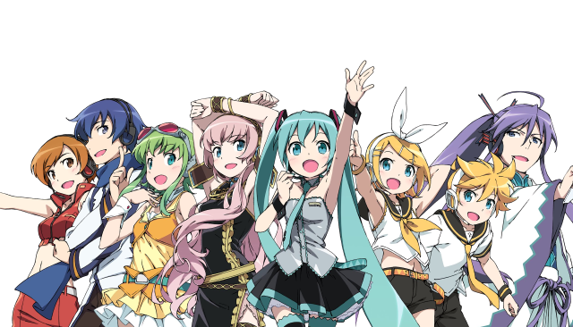 Anime girls arm up sword free wallpaper - medium preview image