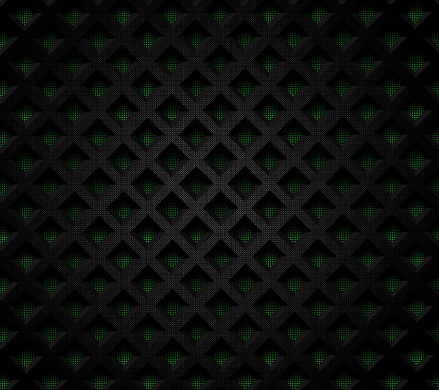 Black background green squares pattern free wallpaper - medium preview image