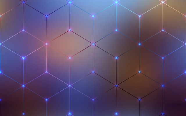 Starry background pattern blue pink free wallpaper - medium preview image