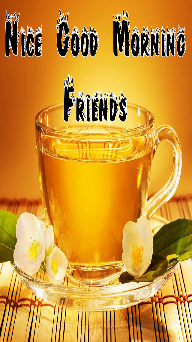 Tea flower bamboo autumn leaves free wallpaper - medium preview image