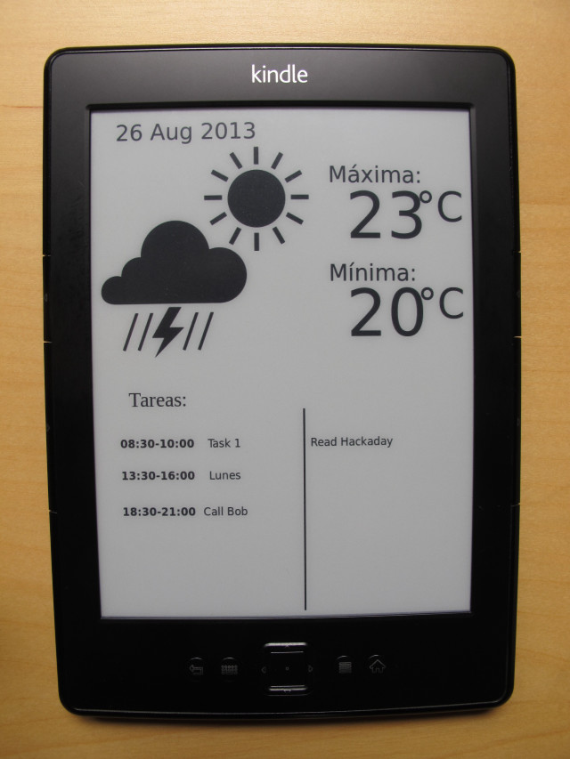 Tablet weather map clock #25 free wallpaper - medium preview image