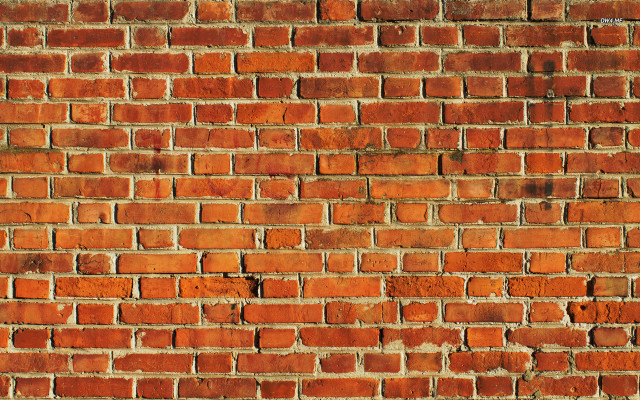 Brick wall red stop sign #2 free wallpaper - medium preview image