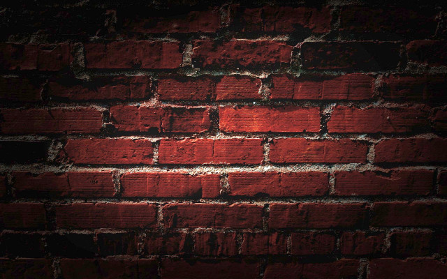 Brick wall red light black #2 free wallpaper - medium preview image