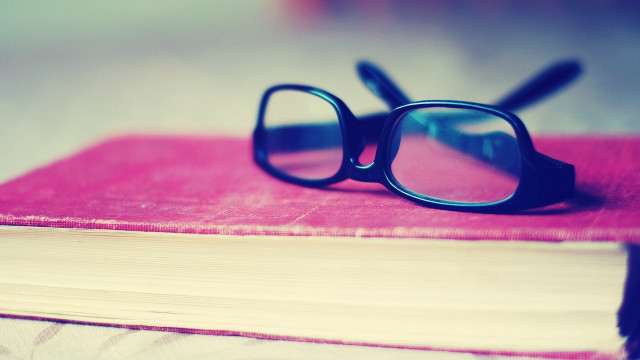 Glasses book table pen eyeglasses free wallpaper - medium preview image