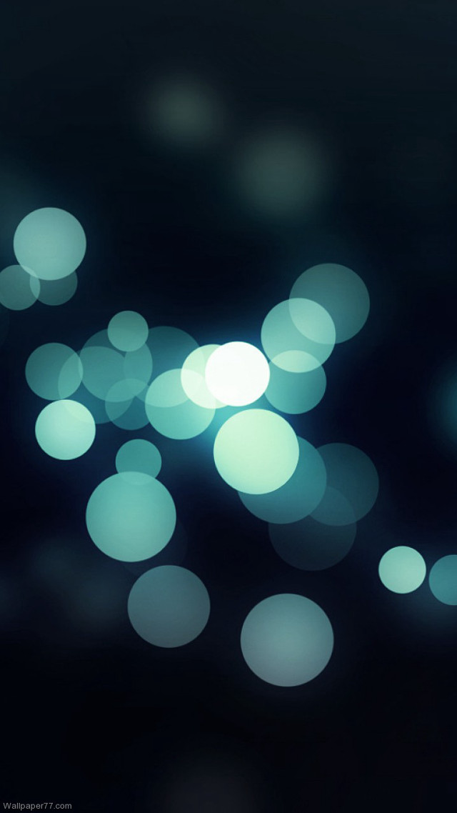 Blurry blue light black background #2 free wallpaper - medium preview image
