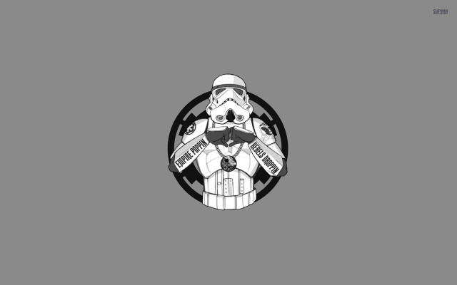 Star wars character gun helmet #2 free wallpaper - medium preview image