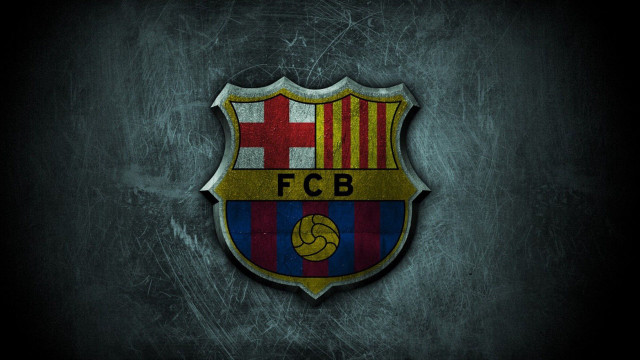 Soccer emblem dark grunge effect free wallpaper - medium preview image