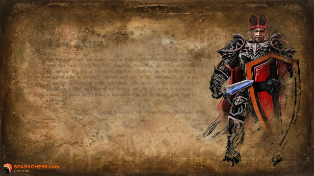 Man armor sword scroll background free wallpaper - medium preview image