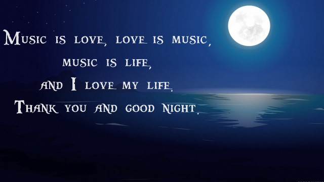 Full moon poem music love #2 free wallpaper - medium preview image