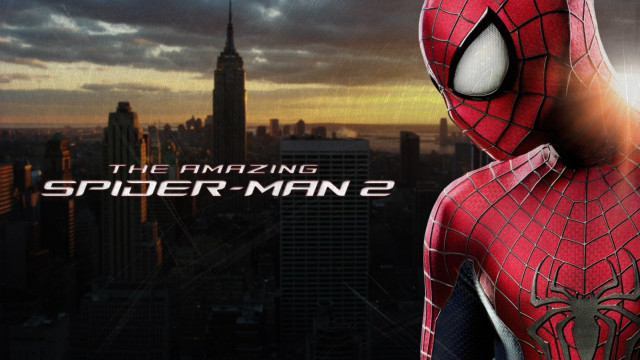 Spiderman cityscape mattepainting sunset fence free wallpaper - medium preview image