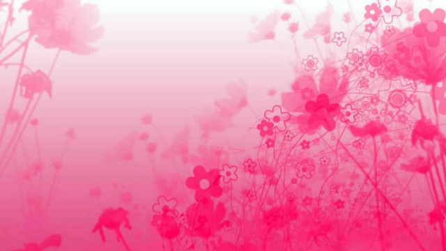 Pink background flowers grass sky free wallpaper - medium preview image