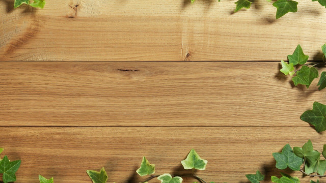 Wooden table ivy wine glass free wallpaper - medium preview image