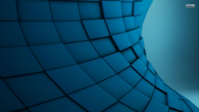 Blue abstract background curved design #8 free wallpaper - medium preview image