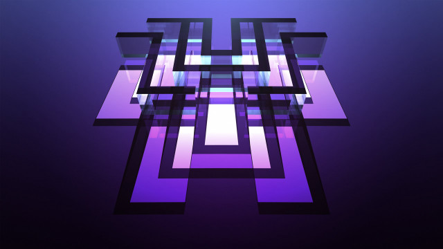 Purple abstract background squares rectangles free wallpaper - medium preview image