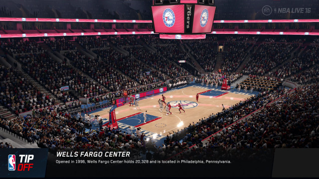 Basketball game arena crowd watching free wallpaper - medium preview image